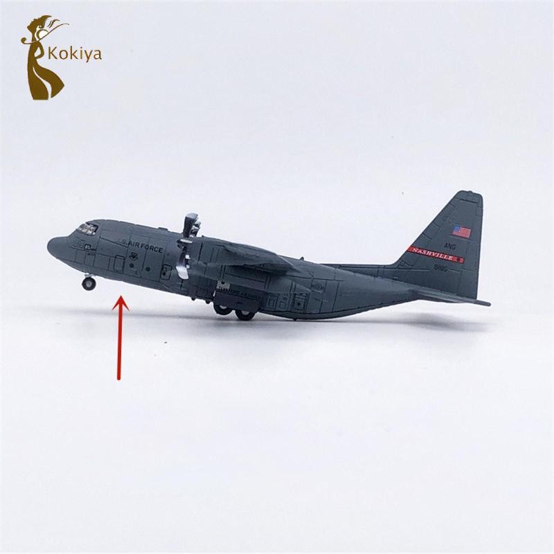 Máy bay vận chuyển C130 tỷ lệ 1: 200 bằng kim loại để làm quà tặng Trang trí văn phòng