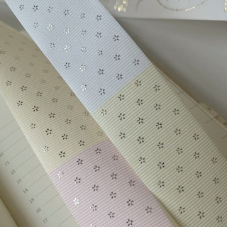Washi tape hoa Silver Floret Princess