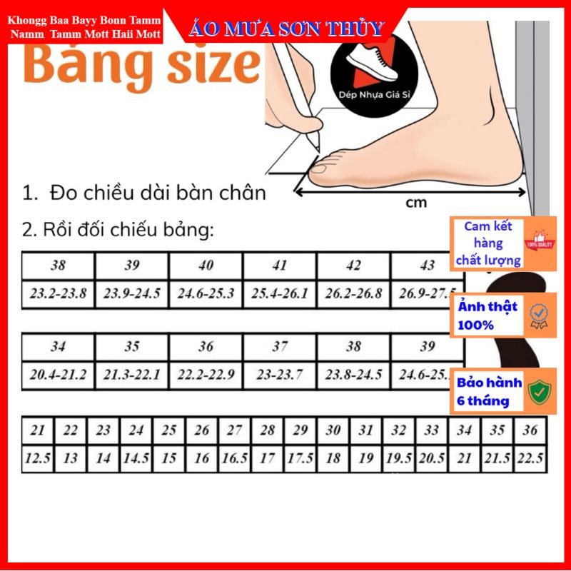 ỦNG PHƯỢT -Ủng Ngắn Cao Su Mã 829 Thân Đen - Size 36-43 - Ủng Bảo Hộ Lao Động Chống Nước, Đi Mưa, Làm Vườn