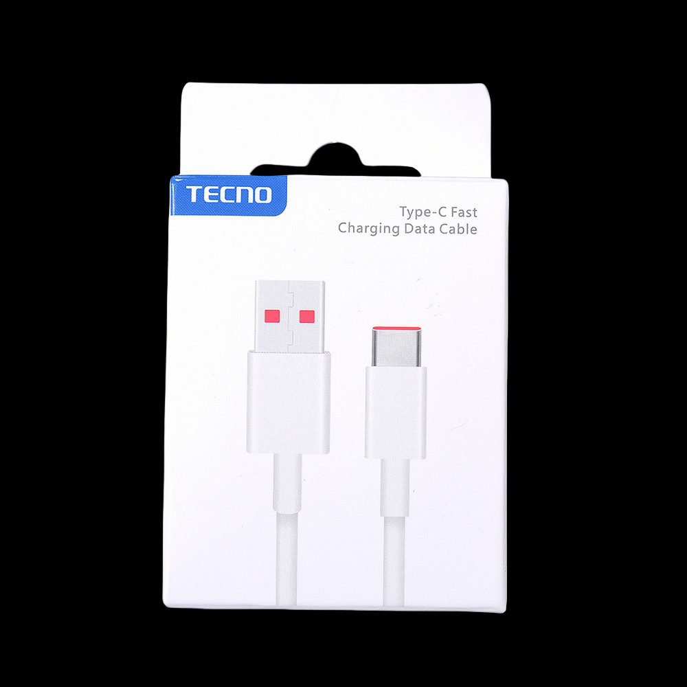 Dây sạc nhanh Tecno 33W 45W 68W chính hãng 100cm USB Type C cho Tecno Camon 40 30 Pro 5G 30S Pova Curve 4 5 6 Spark 30 C