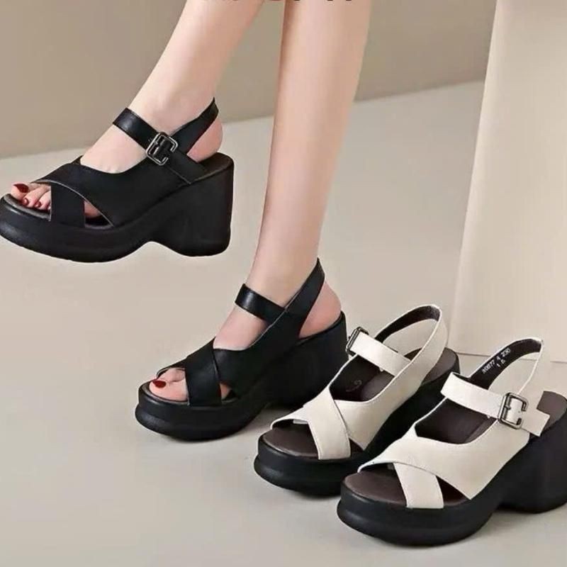 GIÀY SANDAL QUAI CHÉO HÀNG MỚI VỀ 9CM PVV