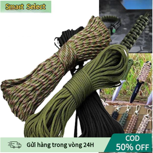 【COD】Sợi dây dù sinh tồn tiêu chuẩn quân sự 31 mét đáp ứng nhu cầu đa dạng từ dã ngoại đến các tình huống khẩn cấp