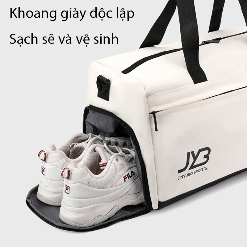 Túi du lịch nam nữ cỡ lớn đa năng, túi trống du lịch, đựng quần áo, nhiều ngăn chống nước, thời trang