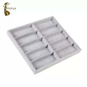 Trang sức bằng gỗ, Đồng hồ, Khay trưng bày kính râm, Giá đựng kính râm 10 khe, Giá đựng kính