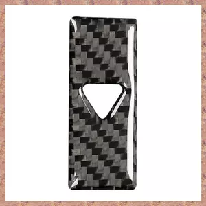 Bảng Điều Khiển Trung Tâm Cảnh Báo An Toàn Nắp Trang Trí Viền Sợi Carbon Cho -5 CX5 2017 2018 2019 2020 (R F C V)