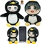 LON Mô Phỏng Dễ Thương The End Ground Cuckoo Quack Chim Cánh Cụt Sang Trọng Đồ Chơi Cho Trẻ Em Bé Trai Bé Gái Mềm Mại Sang Trọng Búp Bê Gối Hoạt Hình Ngộ nghĩnh Nhồi Bông Trẻ Em Quà Tặng Sinh Nhật Giáng Sinh Trang Trí Nhà