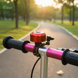 Chuông xe đạp an toàn đi xe đạp 1 5 chiếc còi tay lái xe đạp Vòng bền cho xe đạp trẻ em leo núi đường bộ mới