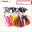 Buzzbait, 14.7G bass pike walleye Mồi câu cá râu, 2023 Váy silicon Flap chatter spinner mồi Câu cá biển