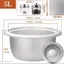 Nồi cơm điện hình tam giác bán cầu cổ điển Lót 2L3L4L5L6L Nồi cơm điện dày Phụ kiện lót nhỏ