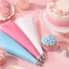 1 Bộ Túi Ống Bánh - Có Vòi Phun Inox Nhiều Mảnh - Phụ Kiện Làm Bánh Gia Đình - Bộ Trang Trí DIY Bánh Sinh Nhật - Có Thể Tái Sử Dụng, Bền Đẹp / Miễn Phí Ship