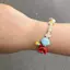 PNPIA- Ngọt Ngào Nhiều Màu Sắc Ngôi Sao Đính Hạt Vòng Tay Hoạt Hình Đơn Giản Căng Vòng Tay Staable Lắc Tay Tình Bạn Dây Đeo Tay Trang Sức Thời Trang Quà Tặng