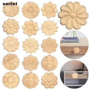 SMILE Gỗ Khắc Hoa Tự Nhiên Phần Nội Thất Độc Đáo Khắc Gỗ Trang Trí