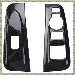 2 Chiếc ABS Sợi Carbon Cửa Sổ Tay Viền Dành Cho Grand Starex H1 2019 2020 Phụ Kiện Nội Thất Ô Tô