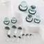 PNPIA- 2 Chiếc Kính Đo Tai Bộ Kéo Dài Ngắn Côn Mở Rộng 1.6-16mm Kéo Dài Tai Đường Hầm Và Phích Cắm Cơ Thể Xuyên Trang Sức