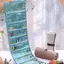 Dụng cụ sắp xếp trang sức CHEESELY, Túi lưu trữ vòng cổ có thể gập lại nhiều túi, Dây kéo Flannel di động Chống mất Phong cách cuộn lên Giá đỡ trưng bày trang sức cho vòng cổ Vòng đeo tay bông tai