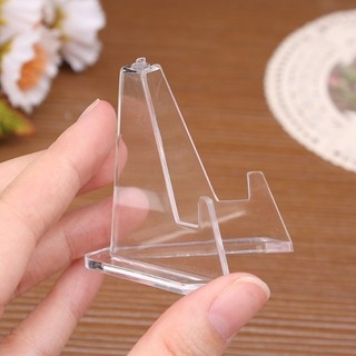 Đế trưng bày thẻ trò chơi thần tượng - Giá đỡ giá đỡ tam giác trong suốt - Giá đựng tiền xu kỷ niệm