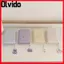 Ví ngắn OLVIDO, Ví đựng tiền xu mặt dây chuyền Acrylic nhẹ, Túi đựng thẻ in hình động vật bằng da Pu dễ thương dành cho nữ