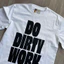 （Giao hàng 24h）Angela Áo Thun Aespa Ningning Do Dirty Work Idol Kpop, Áo Phông Local Brand