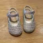 Giày Sandal Bé Gái Đan Lưới Thoáng Khí Phong Cách Hàn Quốc, Giày Rọ Trẻ Em Bọc Đầu Đế Mềm Chống Trượt Cao Cấp