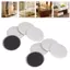 Belleshopp Belleshopp 8 Cái Thanh Trượt Đồ Nội Thất Dày Im Lặng Thảm Lót Sàn Chân Đệm Khay Nhựa HDPE EVA Cho Thảm (3.5 Inch)
