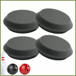 Miếng Đệm Chà Nhám Bowling 4 Miếng Dụng Cụ Vệ Sinh Bóng Bowling Tái Tạo Bề Mặt Thảm Cho Liên Minh Bowling Người Chơi Giải Đấu kouvn