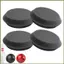 Miếng Đệm Chà Nhám Bowling 4 Miếng Dụng Cụ Vệ Sinh Bóng Bowling Tái Tạo Bề Mặt Thảm Cho Liên Minh Bowling Người Chơi Giải Đấu kouvn