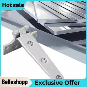 Belleshopp Bản lề cửa mông thép không gỉ bền cho cổng