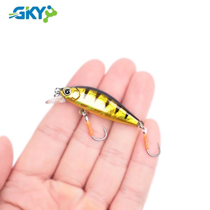 GKY 3.3G Micro-Object Trembling Và Chìm Nhỏ Mino Câu Cá Bass Coy Miệng Nước Ngọt Mini Luya Mồi Giả GKY