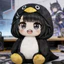 Anime Hình Chim Cánh Cụt Guguga Đồ Chơi Sang Trọng Hoạt Hình Búp Bê Sang Trọng Kawaii Đệm Trang Trí Giáng Sinh Đồ Chơi Trẻ Em Quà Tặng