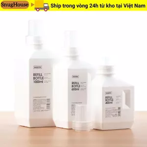 Máy làm sạch SNUGHOUSE Máy làm mềm giặt dung tích lớn Máy làm mềm dầu gội có thể đổ lại