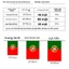 2026 Meijiamo World Cup Dây Cờ 48 Mạnh Cờ Quốc Gia Treo Cờ Thanh Thân Màu Cửa Hàng Trang Trí Bunting Bán Buôn