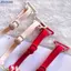 Bluelover 1 Cặp Hoa Ngọt Ngào Ren Nữ Áo Ngực Dây Móc Chống Trơn Trượt Co Giãn Có Thể Điều Chỉnh Dây Đeo Vai Cho Tiệc Cưới Đầm Mới