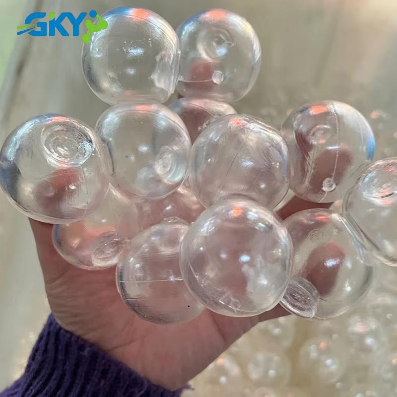 GKY 1 2 Chiếc DIY Ball Shell Da Rỗng Đồ Chơi Handmade Cho Tùy Chỉnh Đàn Áp Giảm Căng Thẳng Bóng Mềm Rebound Cover Home Party Sử Dụng GKY