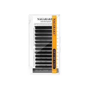 mi giả mi giả lông mi giả NAGARAKU Gốc Đơn Thêm Pick-up Không Thể Mất Rễ Một Giây Từ Hoa Đen 0.050.070.03 D + Nối Mi