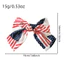 Ngày Độc Lập Vừa Hai Lớp Nơ Tóc Cờ Mỹ Streamer Mùa Xuân Kẹp Tóc Ngày Lễ Trang Phục Phụ Kiện Tóc 6.19 NR6O