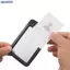 Bluelover Phong Cách Đơn Giản Đựng Thẻ Tài Liệu Dành Cho Nữ Chất Lượng Cao Có Thể Thu Vào Trượt Bao Đựng Thẻ Thẻ Xe Buýt Thẻ ID Chủ Mới