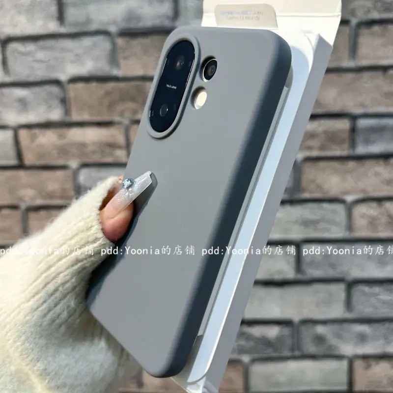 Dành Cho VIVO X200 FE Ốp Lưng Silicon Lỏng Thân Thiện Với Da Mới Chống Bụi Bẩn Và Chống Rơi Cho VIVO S30 Pro Mini Funda