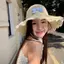 Tấm Che Nắng Mùa Hè Mũ Rơm Nơ Bên Biển Ren Ống Hút Du Lịch Ren Đi Biển Mũ Chống Nắng