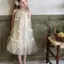 Váy công chúa hoa cổ tích thời trang phong cách mới mùa hè