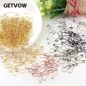 GETVOW 100 Chiếc Chân Kim Loại, Kim Loại Nhiều Màu Bầu Pin, Đa Năng DIY Dụng Cụ May Đan Bút Đánh Dấu