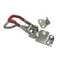 Khóa có ren bằng thép không gỉ 304 HFQ41 / 49 Kẹp áp suất kẹp nhanh hình tam giác 4001 / 2D Nội thất SUV6