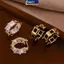 MAKY Cubic Zirconia Vòng Đeo Tai Dành Cho Nữ Thiết Kế Indie Độc Đáo Phụ Kiện Tai Thanh Lịch VN