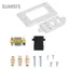 Guansfs HDMI VGA Tấm ốp tường 3 cổng 1.4 Hỗ trợ 4K và Video âm thanh nổi thành phần đi qua bảng điều khiển ổ cắm