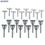 Bluelover 10 Cái DIY Nghệ Thuật Cây Hoa Thổ Cẩm Giá Đỡ Kẹp Cố Định Hình Chữ T Tam Giác Pin Chất Liệu Cưới Trang Sức Làm Đồ Dùng Phụ Kiện Mới