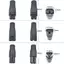8 Chiếc Dây Nguồn 5V Sạc Thay Thế USB Adapter Cáp DC Chuyển Đổi Đa Năng Cho Mọi Loại Máy Cạo Râu Điện Cắt Tóc