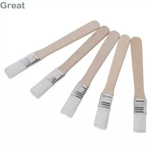 TUYỆT VỜI 1 / 12 Dụng cụ vẽ tranh, Bàn chải sơn Nylon 0,6 inch, Tủ uốn cong tường