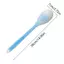 TMOY Kem Dưỡng Da Đa Chức Năng Gel Applicator Silicone Tay Cầm Dài Body Cleaner Bàn Chải Tắm Ba Applicator TMOY