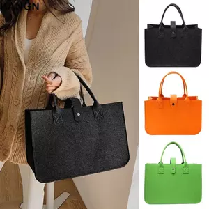 KANGN Túi Messenger, Đồ chơi công suất lớn Đồ lặt vặt Túi đeo vai nỉ, Dụng cụ sắp xếp lưu trữ Túi xách đeo chéo nỉ Cô gái