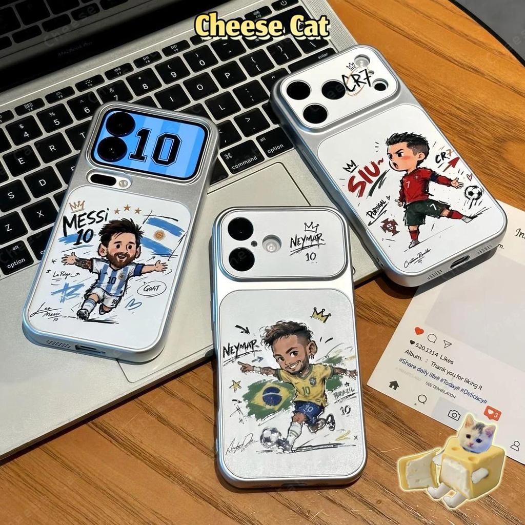 Đẹp Trai Ngôi Sao Bóng Đá Ốp Lưng Điện Thoại iPhone 17 Pro 16 Plus 15 14 11 12 13 Pro Max XR Xs Max Da Bảo Vệ