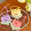 PNPIA- Hoạt Hình Dễ Thương Sang Trọng Tulip Móc Khóa Mềm Nhồi Bông Hoa Búp Bê Túi Mặt Dây Chuyền Kawaii Sang Trọng Hoa Trang Trí Phụ Kiện Bé Gái Quà Tặng